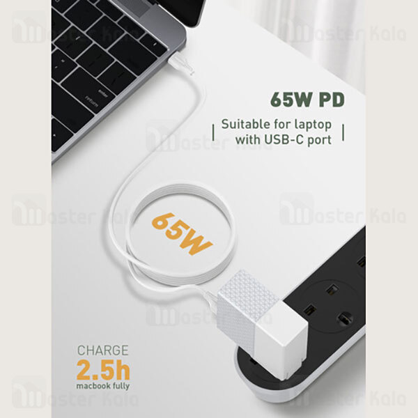 کابل Type C به Type C الدینیو LDNIOLC121-C طول 1 متر توان 65 وات